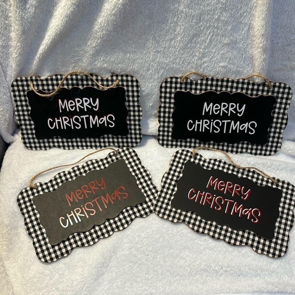 Merry Christmas Signs